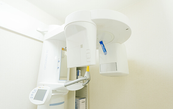 歯科用CTによる3Dの立体診査診断